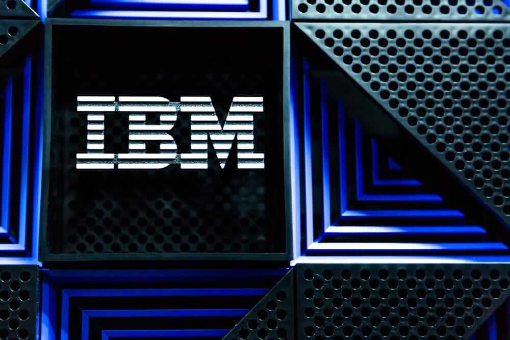 International Business Machines Corp_ logo on storage rack-by Nick N A via Shutterstock
